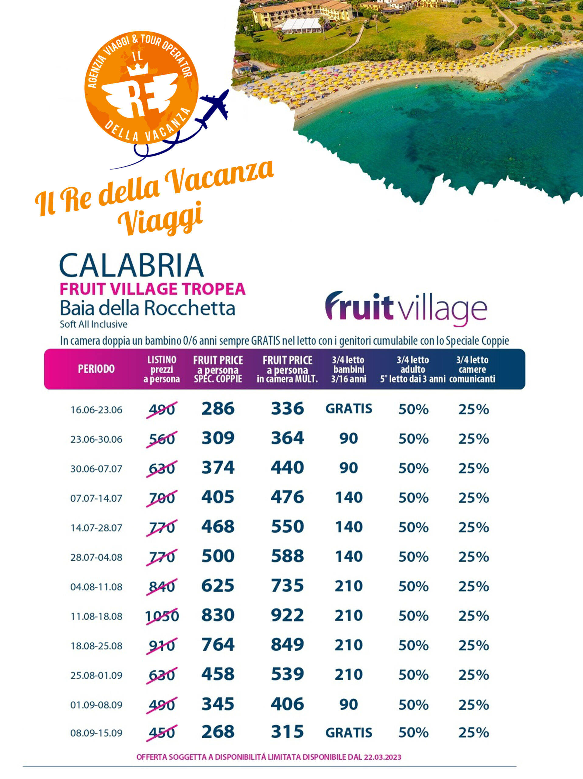 Baia della Rocchetta, Calabria